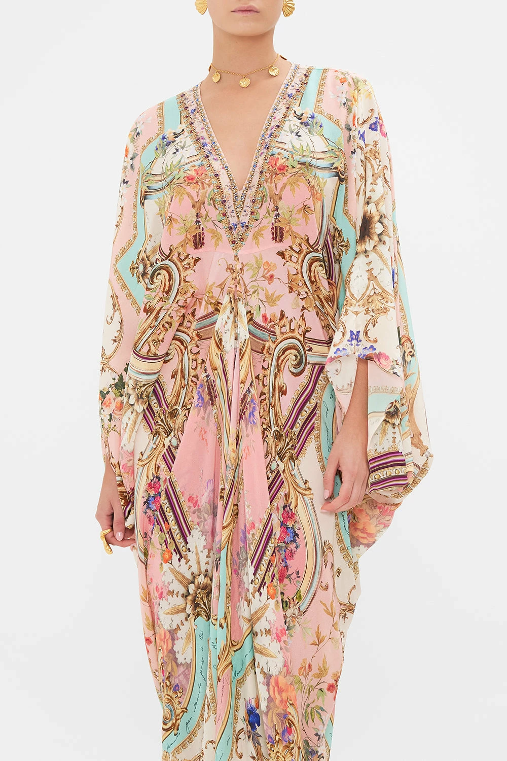 T SHAPE LONG KAFTAN LETTERS FROM THE PINK ROOM 5 T SHAPE LONG KAFTAN LETTERS FROM THE PINK ROOM - Image 5