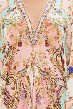 T SHAPE LONG KAFTAN LETTERS FROM THE PINK ROOM 12 T SHAPE LONG KAFTAN LETTERS FROM THE PINK ROOM -clothing shop CAMILLA 00026691 T SHAPE LONG KAFTAN LETTERS FROM THE PINK ROOM 5