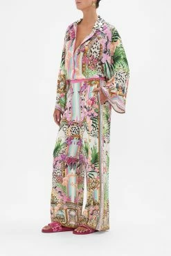 MINIMAL WIDE LEG PANT DEAR AMORE MIO -clothing shop CAMILLA 00026708 MINIMAL WIDE LEG PANT DEAR AMORE MIO 2