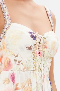 EYELET BUSTIER DRESS FRIENDS WITH FRESCOS -clothing shop CAMILLA 00026729 EYELET BUSTIER DRESS FRIENDS WITH FRESCOS 5