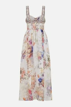 EYELET BUSTIER DRESS FRIENDS WITH FRESCOS -clothing shop CAMILLA 00026729 EYELET BUSTIER DRESS FRIENDS WITH FRESCOS GHOST 2