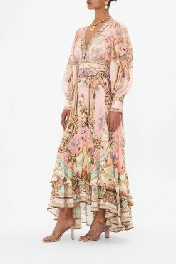 LONG BUTTON FRONT DRESS LETTERS FROM THE PINK ROOM -clothing shop CAMILLA 00026744 LETTERSFROMTHEPINKROOM LONGBUTTONFRONTDRESS 2