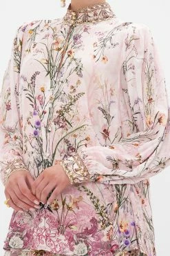 DROP SLEEVE SWING BLOUSE KISSED BY THE PRINCE 12 DROP SLEEVE SWING BLOUSE KISSED BY THE PRINCE -clothing shop CAMILLA 00026749 DROP SLEEVE SWING BLOUSE KISSED BY THE PRINCE 5