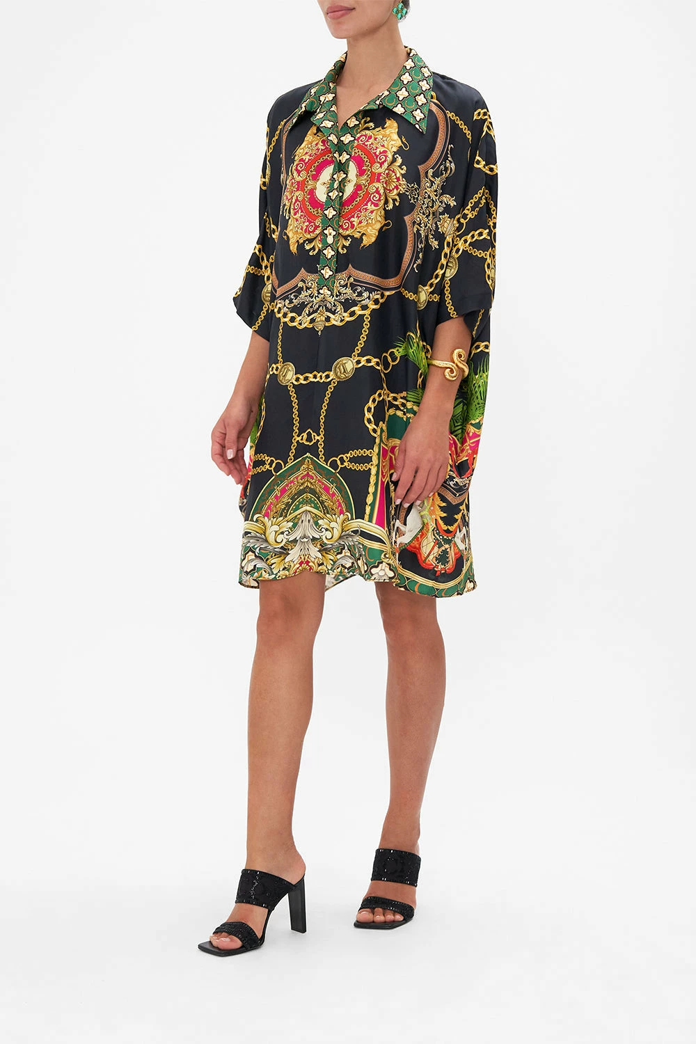 COLLARED SHIRT KAFTAN JEALOUSY AND JEWELS 2 COLLARED SHIRT KAFTAN JEALOUSY AND JEWELS - Image 2
