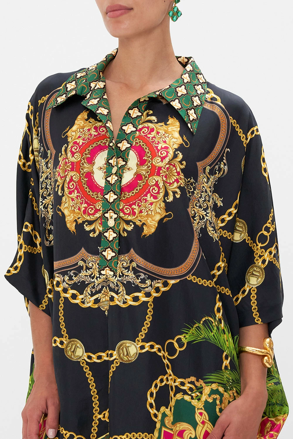 COLLARED SHIRT KAFTAN JEALOUSY AND JEWELS 5 COLLARED SHIRT KAFTAN JEALOUSY AND JEWELS - Image 5