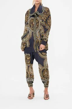 PARKA JACKET WITH RIB DUOMO KALEIDO