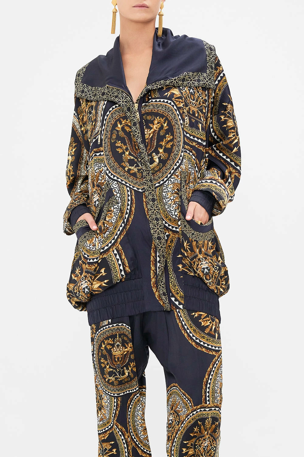 PARKA JACKET WITH RIB DUOMO KALEIDO 5 PARKA JACKET WITH RIB DUOMO KALEIDO - Image 5