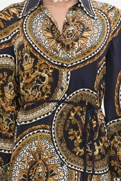 SHIFT SHIRT DRESS DUOMO KALEIDO -clothing shop CAMILLA 00028199 DUOMOKALEIDO SHIFTSHIRTDRESS 3