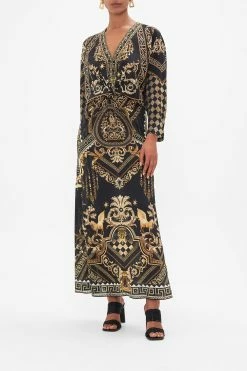 TWIST FRONT BATWING DRESS DUOMO DYNASTY