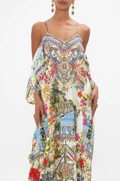 SHOESTRING STRAP KAFTAN AMALFI AMORE -clothing shop CAMILLA 00028211 AMALFIAMORE SHOESTRINGSTRAPKAFTAN2