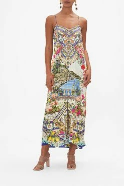 SHOESTRING STRAP KAFTAN AMALFI AMORE -clothing shop CAMILLA 00028211 AMALFIAMORE SHOESTRINGSTRAPKAFTAN5