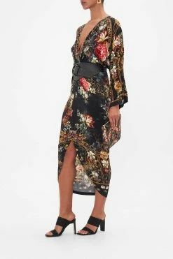 LONG SPLIT FRONT TWIST DRESS A NIGHT AT THE OPERA -clothing shop CAMILLA 00028217 ANIGHTATTHEOPERA LONGSPLITFRONTTWISTDRESS 2