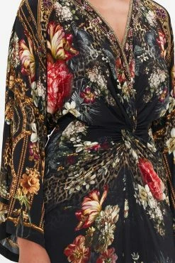 LONG SPLIT FRONT TWIST DRESS A NIGHT AT THE OPERA -clothing shop CAMILLA 00028217 ANIGHTATTHEOPERA LONGSPLITFRONTTWISTDRESS 5