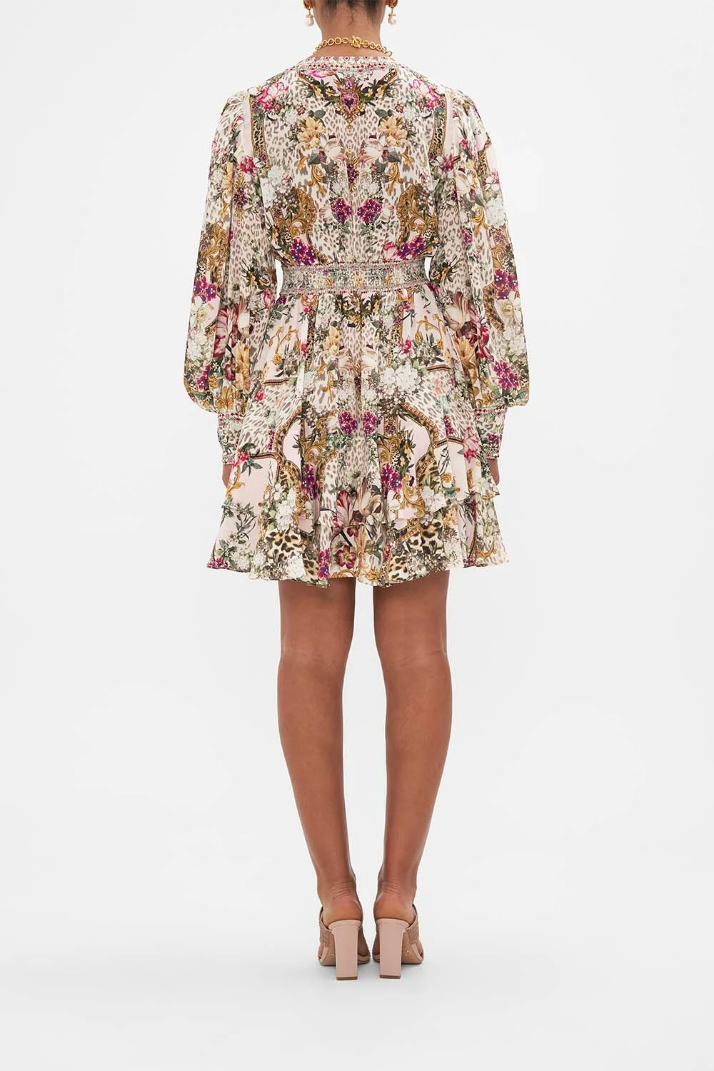 BUTTON FRONT FRILL DRESS BAMBINO BLISS 2 BUTTON FRONT FRILL DRESS BAMBINO BLISS - Image 2