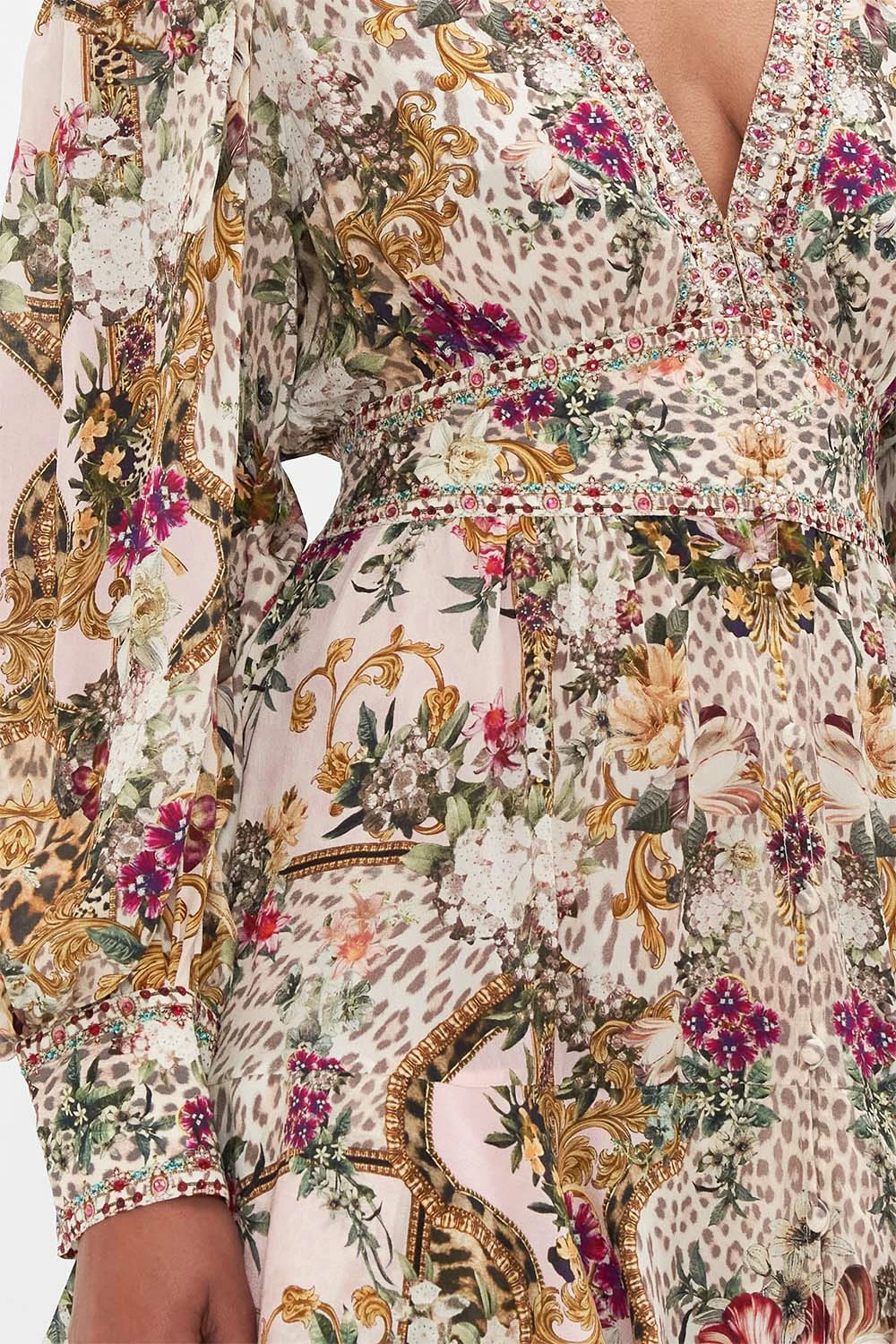 BUTTON FRONT FRILL DRESS BAMBINO BLISS 6 BUTTON FRONT FRILL DRESS BAMBINO BLISS - Image 6