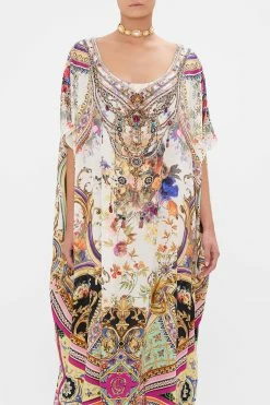 ROUND NECK KAFTAN FRIENDS WITH FRESCOS -clothing shop CAMILLA 00028222 ROUND NECK KAFTAN FRIENDS WITH FRESCOS 4