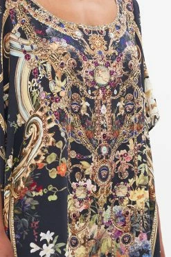 ROUND NECK KAFTAN PLAY YOUR CARDS RIGHT -clothing shop CAMILLA 00028225 PLAYYOURCARDSRIGHT ROUNDNECKKAFTAN 5