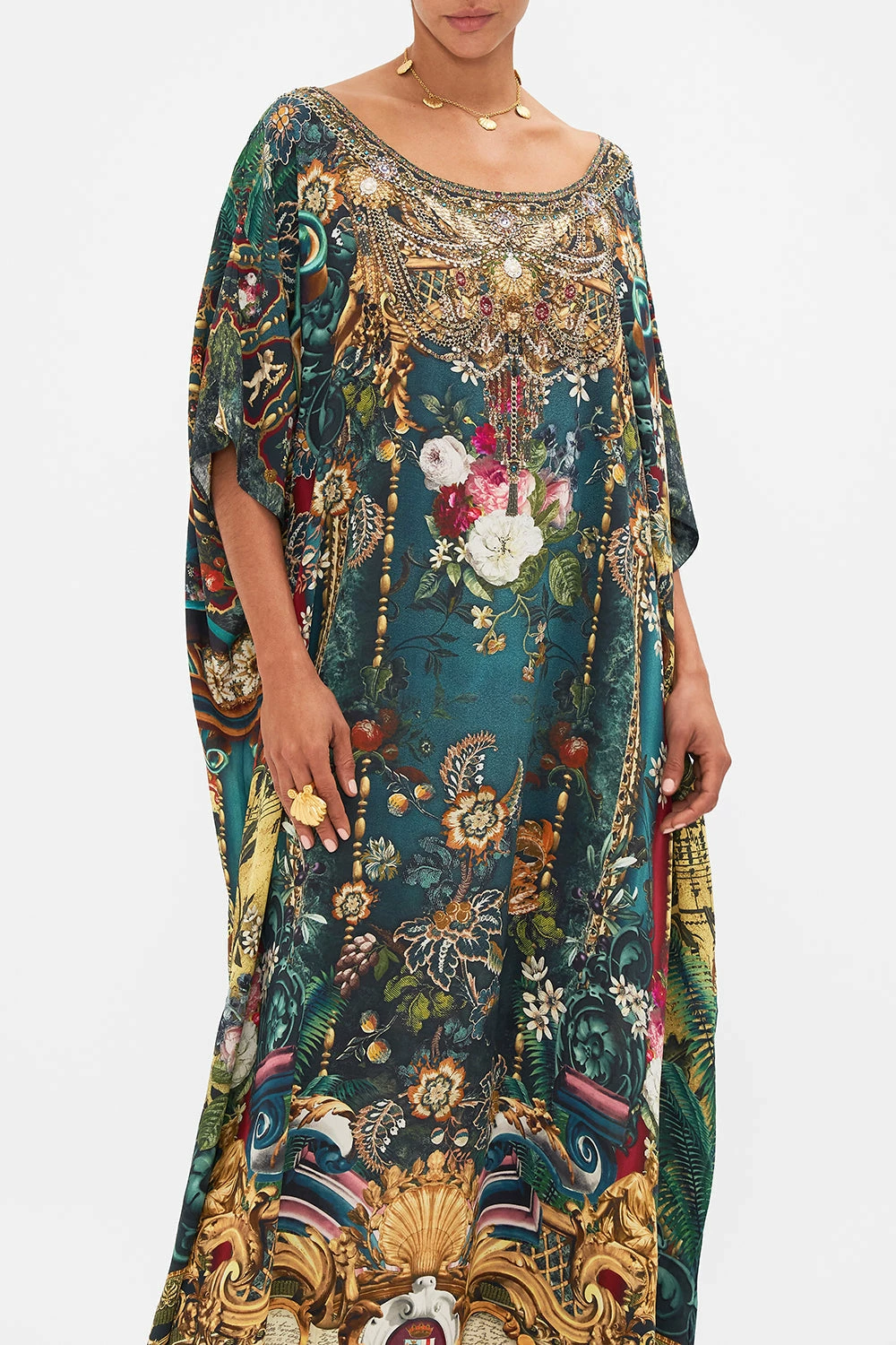 ROUND NECK KAFTAN VERDIS WORLD 6 ROUND NECK KAFTAN VERDIS WORLD - Image 6