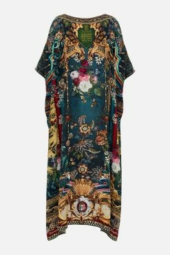 ROUND NECK KAFTAN VERDIS WORLD 15 ROUND NECK KAFTAN VERDIS WORLD -clothing shop CAMILLA 00028228 ROUND NECK KAFTAN VERDIS WORLD GHOST 2