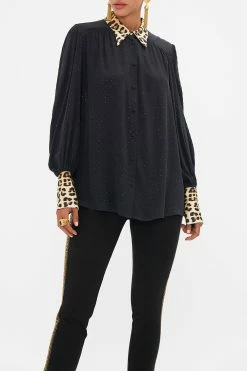 BUTTON THROUGH BLOUSON SLEEVE BLOUSE STANDING OVATION 11 BUTTON THROUGH BLOUSON SLEEVE BLOUSE STANDING OVATION -clothing shop CAMILLA 00028230 BUTTON THROUGH BLOUSON SLEEVE BLOUSE STANDING OVATION 4