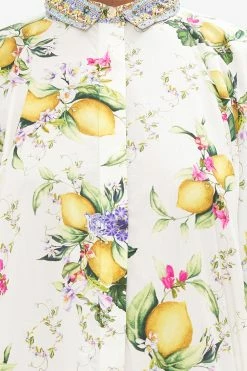 BATWING KAFTAN CATERINA SPRITZ -clothing shop CAMILLA 00028240 CATERINASPRITZ BATWINGKAFTANLEMONS 4