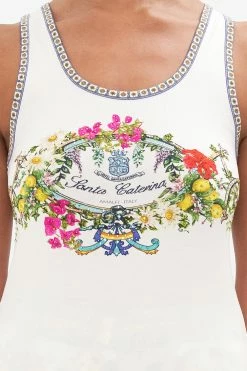 JERSEY SCOOP NECK TANK TOP AMALFI AMORE 12 JERSEY SCOOP NECK TANK TOP AMALFI AMORE -clothing shop CAMILLA 00028248 AMALFIAMORE JERSEYSCOOPNECKTANKTOP 5