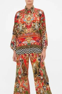 WIDE SLEEVE BLOUSE FROM GENERATION TO GENERATION -clothing shop CAMILLA 00028260 WIDE SLEEVE BLOUSE FROM GENERATION TO GENERATION 4