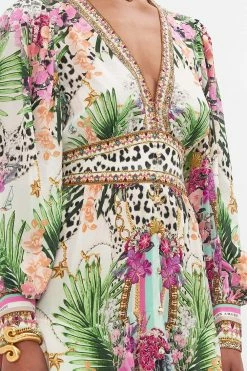 BUTTON FRONT FRILL DRESS DEAR AMORE MIO -clothing shop CAMILLA 00028702 DEARAMOREMIO BUTTONFRONTFRILLDRESS 5