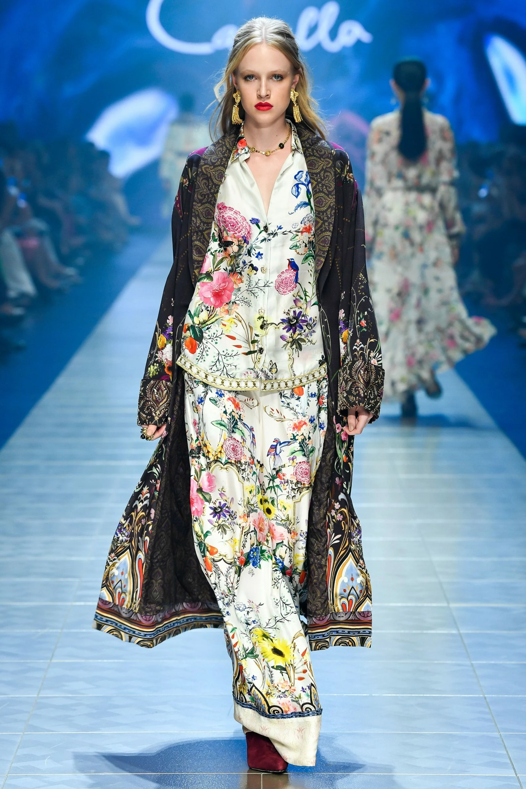 WIDE LEG PANT WITH CUFFS BOHEME 12 WIDE LEG PANT WITH CUFFS BOHEME - Image 12