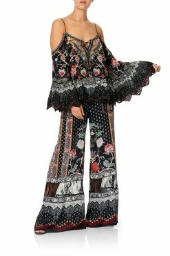 WIDE LEG DRAWSTRING WAIST PANT HAUTE PROVINCIAL -clothing shop Flared top 3 1024x1024 2x f3652818 81f7 4b91 9fde 3a99c3cdc098