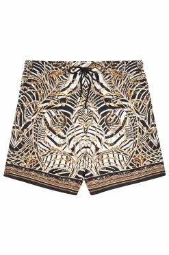 ELASTIC WAIST BOARDSHORT NIGHT WAITING FOR DAY