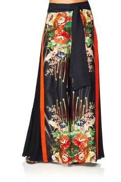 HIGH WAISTED TROUSER W/GODET QUEEN OF KINGS -clothing shop camilla queen of kings high waisted trouser w godet 3 45cc8e9a 64d7 47da 9303 4991e8407a49