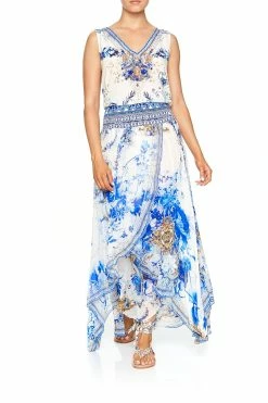 CROSS OVERLAY PANT SAINT GERMAINE -clothing shop camilla cross overlay pant saint germaine 1