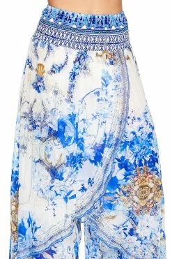 CROSS OVERLAY PANT SAINT GERMAINE -clothing shop camilla cross overlay pant saint germaine 7