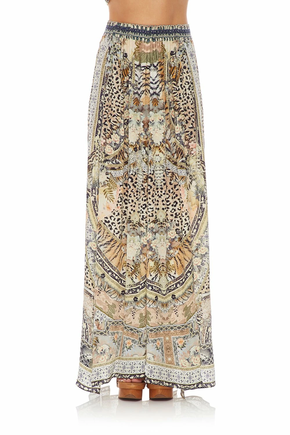 ELASTIC WAIST SKIRT WITH SPLITS MOTO MAIKO 2 ELASTIC WAIST SKIRT WITH SPLITS MOTO MAIKO - Image 2