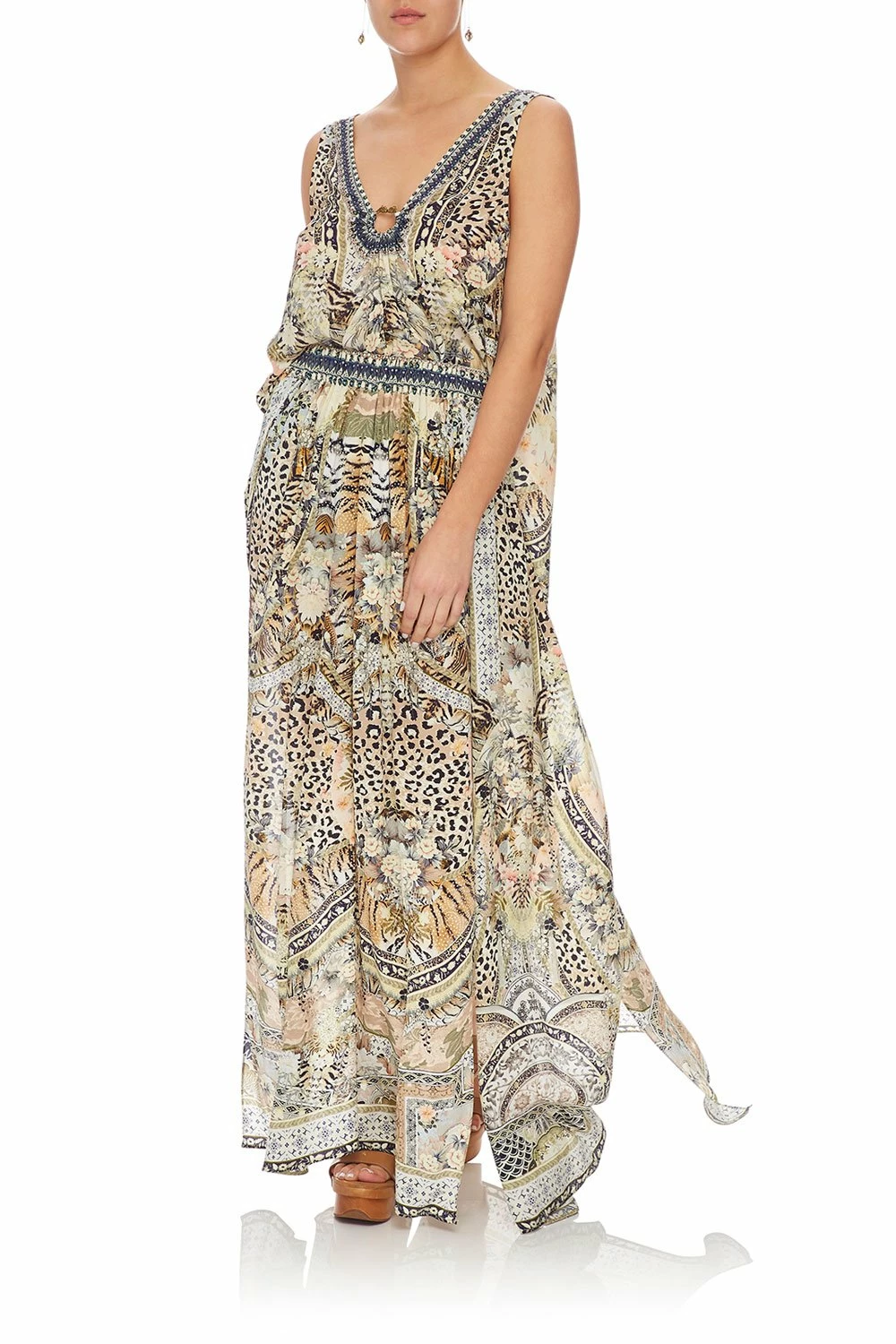 ELASTIC WAIST SKIRT WITH SPLITS MOTO MAIKO 3 ELASTIC WAIST SKIRT WITH SPLITS MOTO MAIKO - Image 3