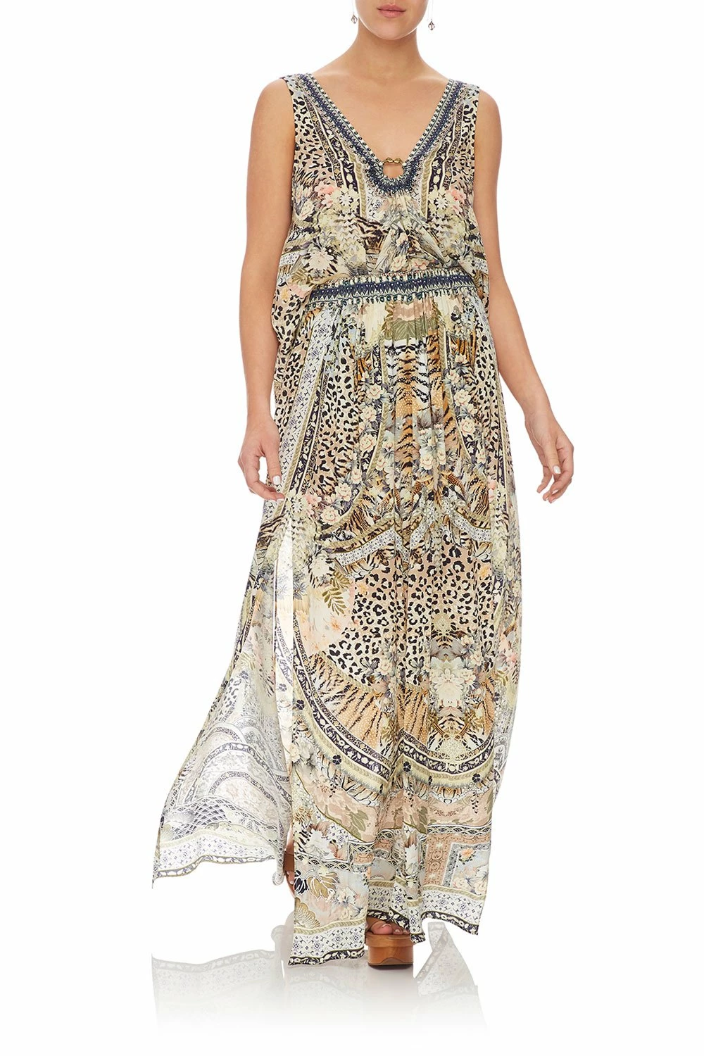 ELASTIC WAIST SKIRT WITH SPLITS MOTO MAIKO 4 ELASTIC WAIST SKIRT WITH SPLITS MOTO MAIKO - Image 4