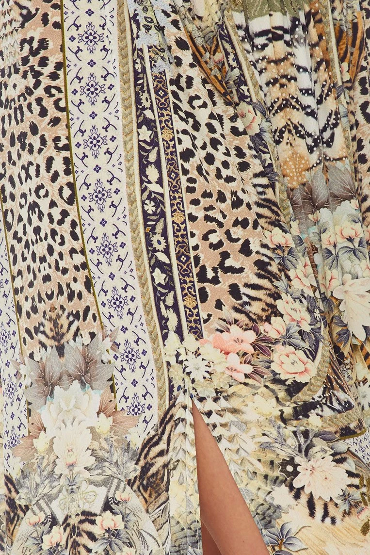 ELASTIC WAIST SKIRT WITH SPLITS MOTO MAIKO 9 ELASTIC WAIST SKIRT WITH SPLITS MOTO MAIKO - Image 9