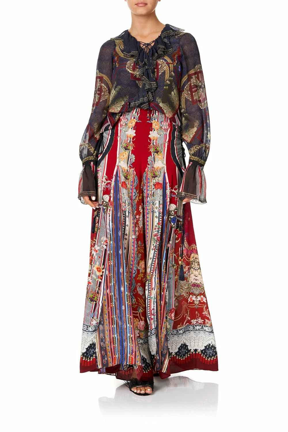 FLARES WITH LACE UP SIDE COSTUME PARTY 5 FLARES WITH LACE UP SIDE COSTUME PARTY - Image 5