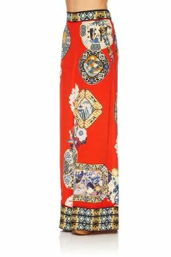 WIDE LEG PANT W/CUFFS FOUND IN TRANSLATION -clothing shop camilla found in translation wide leg pant w cuffs 2