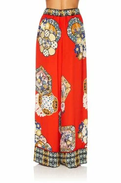 WIDE LEG PANT W/CUFFS FOUND IN TRANSLATION -clothing shop camilla found in translation wide leg pant w cuffs 4