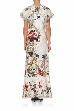 FRILL SLEEVE LONG DRESS FAIRY GODMOTHER -clothing shop camilla frill sleeve long dress fairy godmother 6