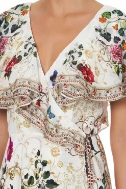 FRILL SLEEVE LONG DRESS FAIRY GODMOTHER -clothing shop camilla frill sleeve long dress fairy godmother 8