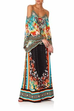 KNITTED FLARED PANTS GALAXY GIRL