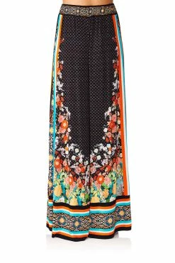 KNITTED FLARED PANTS GALAXY GIRL -clothing shop camilla galaxy girl knitted flared pants 4 1