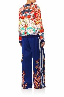 WIDE LEG TRACK PANT GEISHA GIRL 19 WIDE LEG TRACK PANT GEISHA GIRL -clothing shop camilla geisha girl core sweater 2 dfdef3bf 00a0 4236 aaae 83eac7bab31e