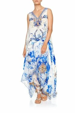 CROSS OVERLAY PANT SAINT GERMAINE -clothing shop camilla high low cross overlay top saint germaine 3 90ef1994 ab82 4d96 a487 74cb98e55e7f