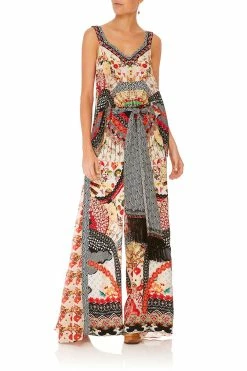 HIGH WAISTED TROUSER WITH GODET VINTAGE VIXEN