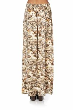 LOUNGE TROUSER WITH CUFFS BUSH DOOF -clothing shop camilla lounge trouser with cuffs bush doof 3