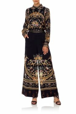 LOUNGE TROUSER WITH CUFFS FRIEND IN FLORA